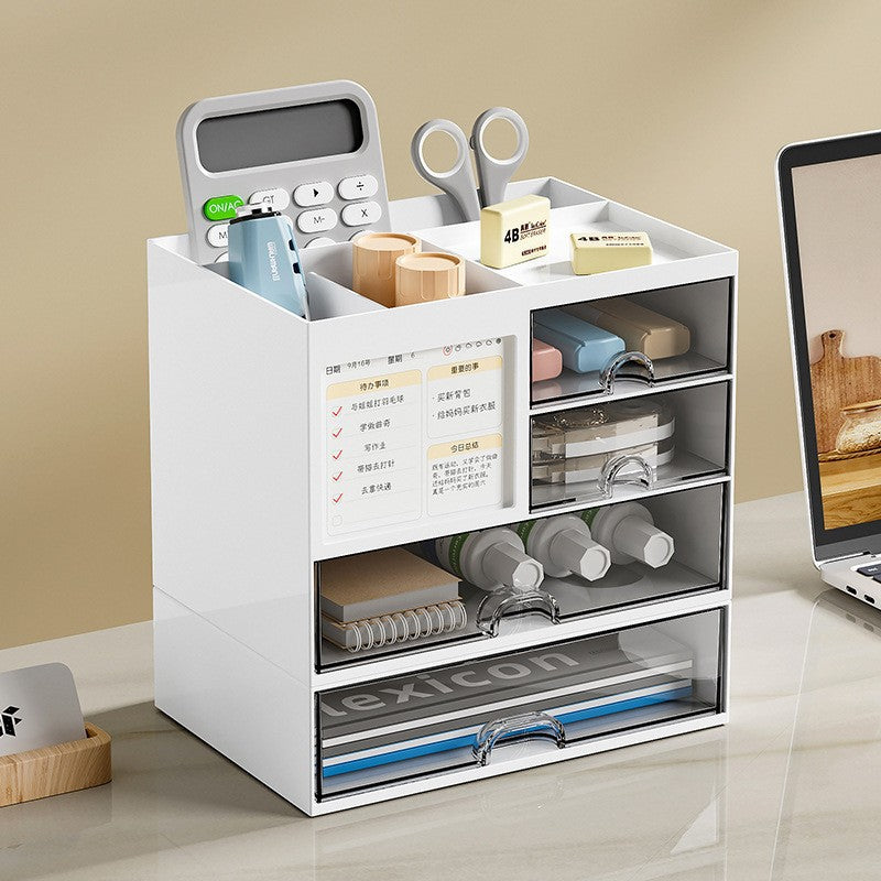 Divided Pen Holder Transparent Drawer-style from QuestCrate