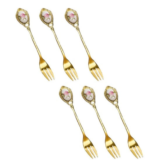 Coffee Spoon Household Fruit Stirrerfork from QuestCrate