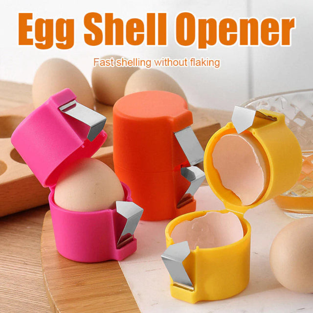 Creative egg opener 