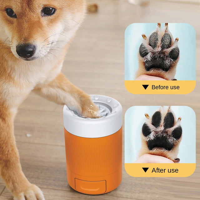 Pet Foot Washing Cup Dog Beauty Paw Cleaning Tool