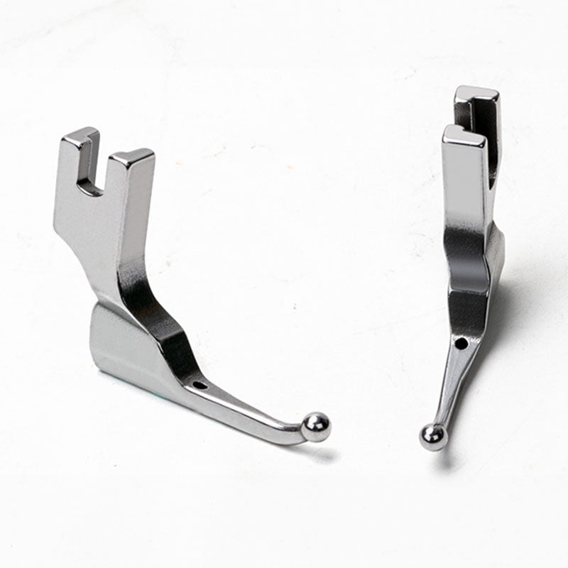 P369. Wedding dress fashion fabric. Bead-free fixed presser foot.