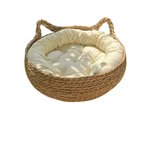 Cat Nest Winter Warm Cat Nest Cushion Thick Winter Round Nest House