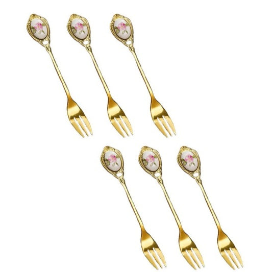 Coffee Spoon Household Fruit Stirrerfork from QuestCrate