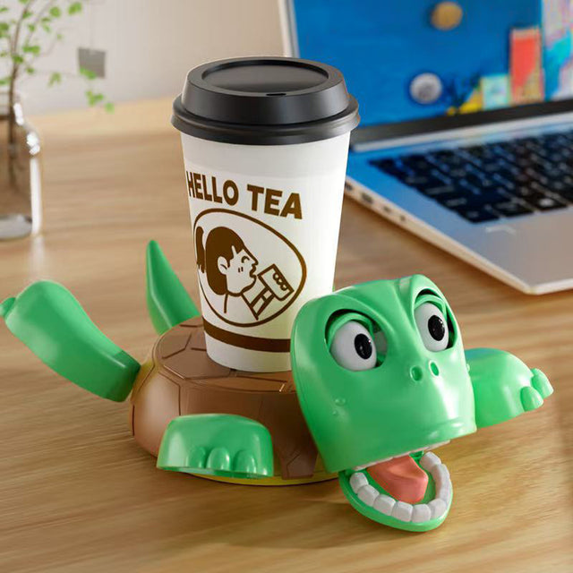 3D Panicked Turtle Coaster (Stress-Relief Desk Decor)