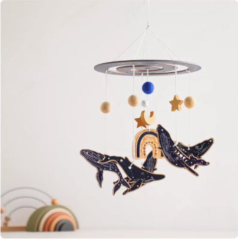 Baby Marine Animal Grasps Toy Whale from QuestCrate
