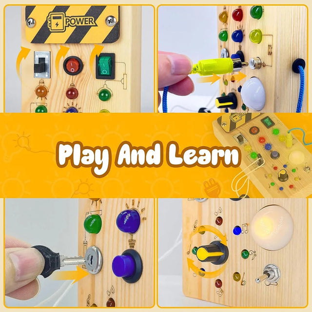 Montessori Busy Board 