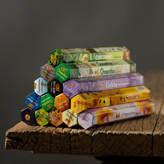 Sandalwood & Palo Santo Incense Sticks (Meditation Set)