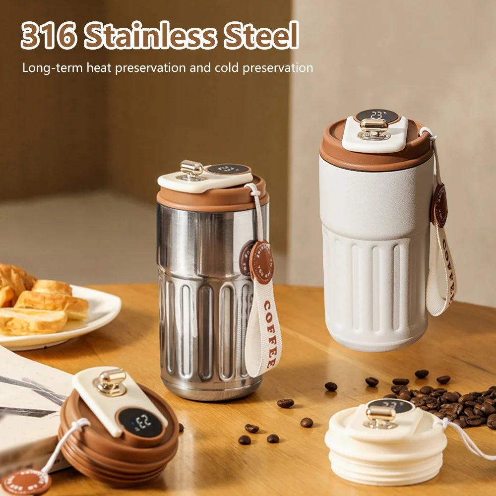 Smart Digital Thermal Bottle lifestyle shot